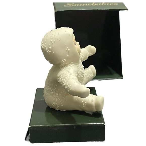 Dept 56 Snowbabies Christmas Ornament 79529 Sitting Clip On Does Not Light Up - Picture 8 of 9